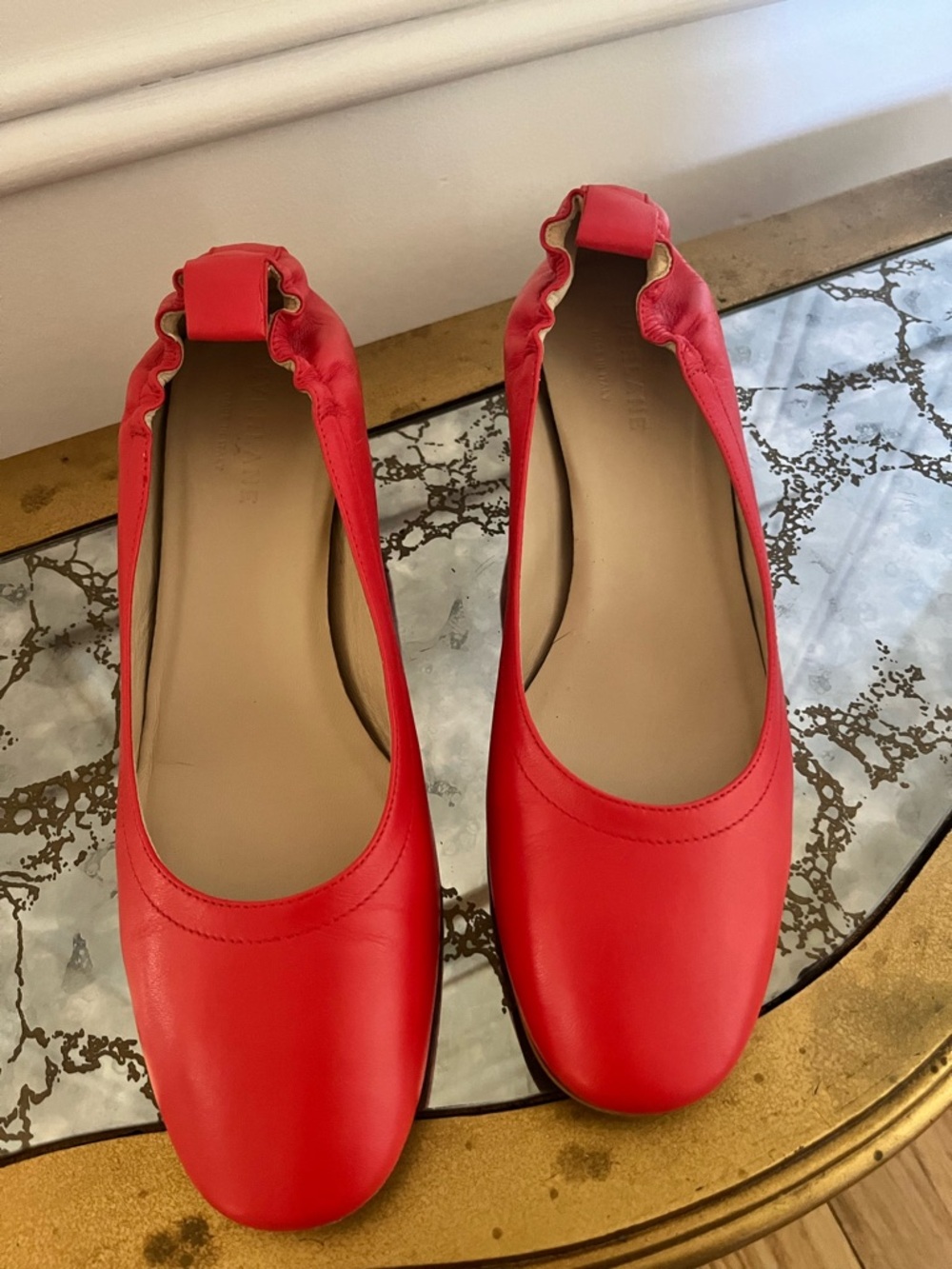 Everlane Red Day Heels - Picture 3 of 7